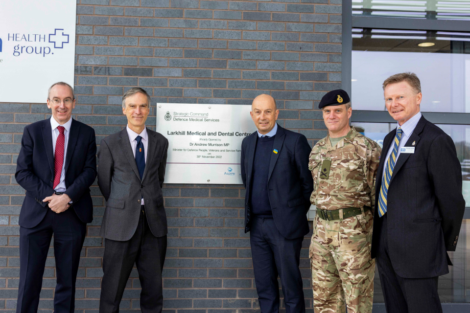 First joint MOD and NHS Primary Healthcare Facility opens in Wiltshire