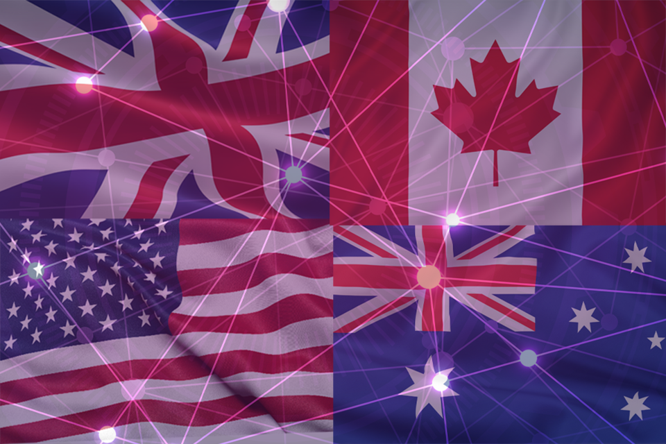 Australia, Canada and USA sign up to UK’s vision for a stronger 5G supply chain