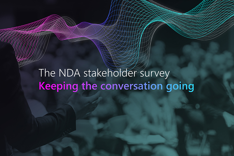 Survey reflects increasingly positive stakeholder’s view of NDA