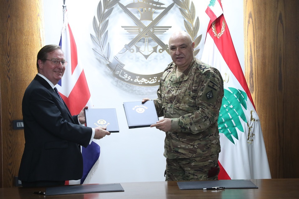 UK commits further £13m to the Lebanese Army - GOV.UK