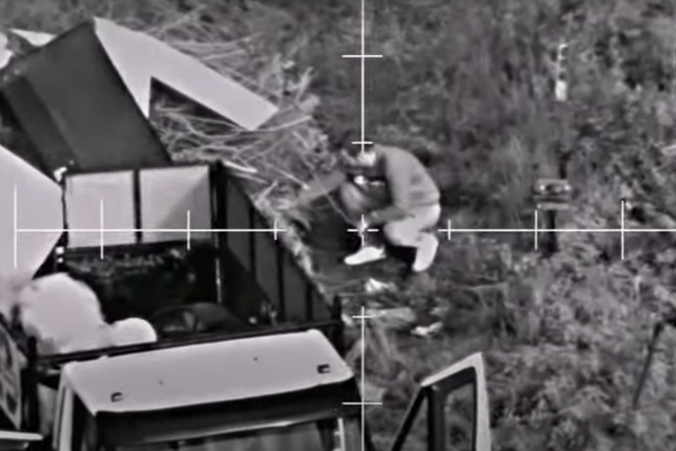 Fly tipper caught by military helicopter loses waste licence