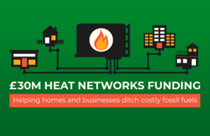 £30 million heat networks funding: helping homes and businesses ditch costly fossil fuels