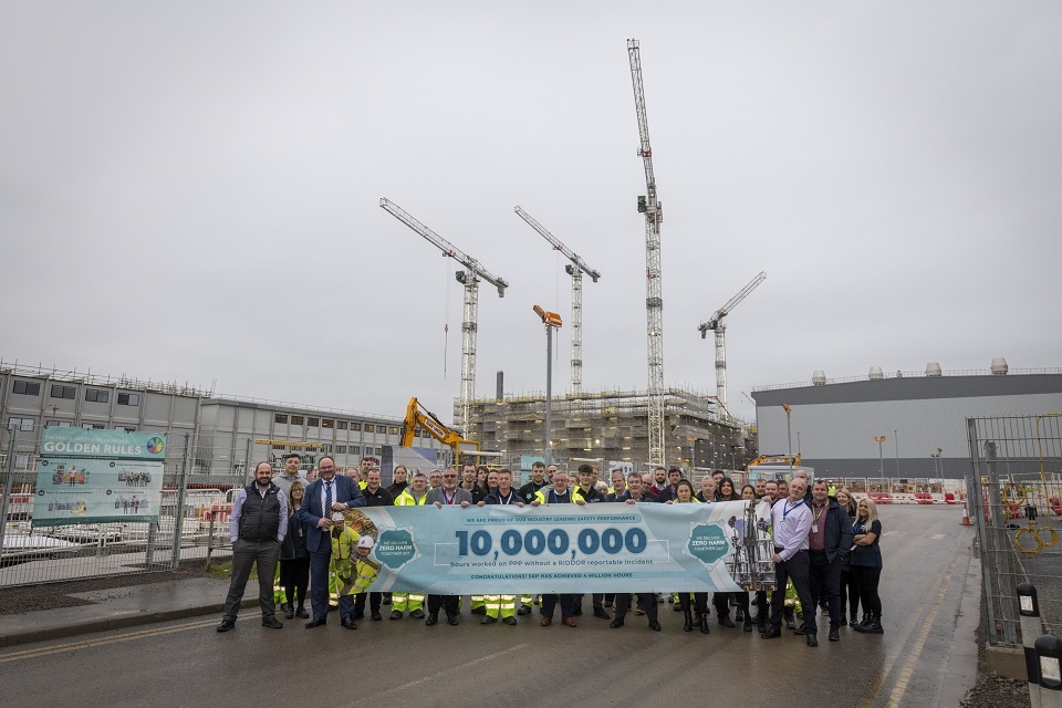 Sellafield partnership achieves industry leading safety performance