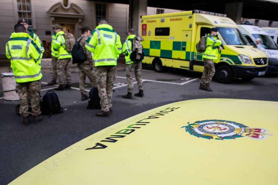 Extra payments for UK Armed Forces deployed to cover industrial action during festive period