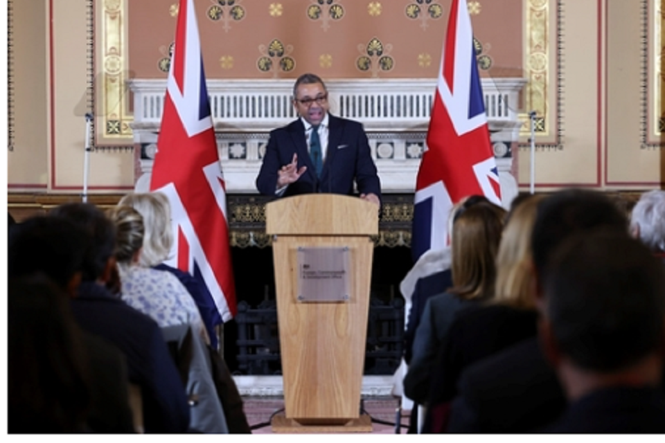 Read ‘British foreign policy and diplomacy: Foreign Secretary's speech, 12 December 2022’ article