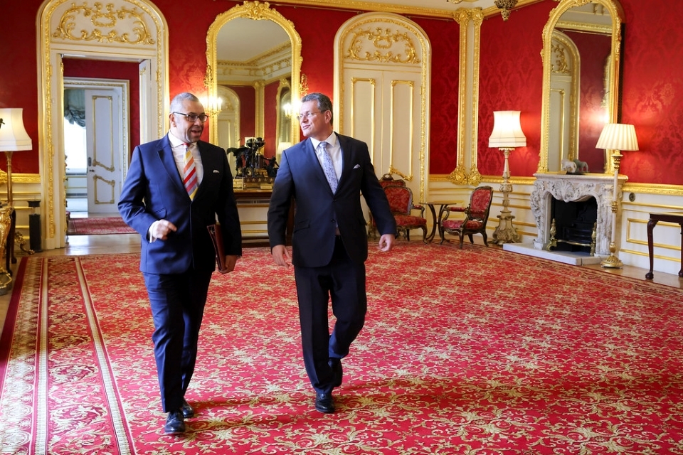Northern Ireland Protocol meeting, 9 January 2023: joint statement from the Foreign Secretary and Vice President Šef?ovi?
