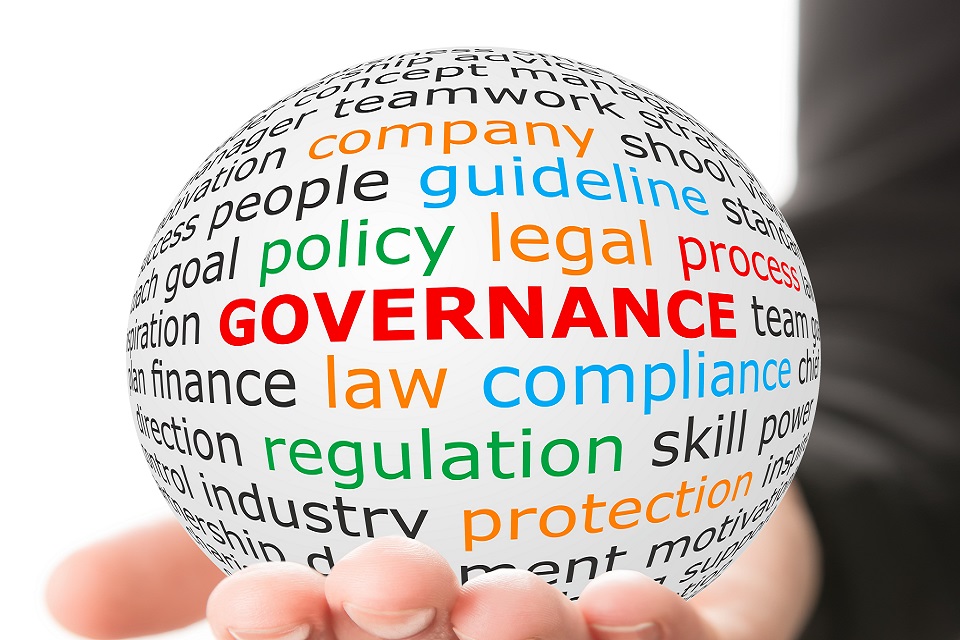 Governance Concept Ball in Hand