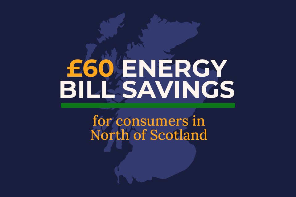 UK government reaffirms commitment to protect energy users in the North of Scotland