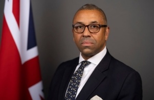 Foreign Secretary James Cleverly