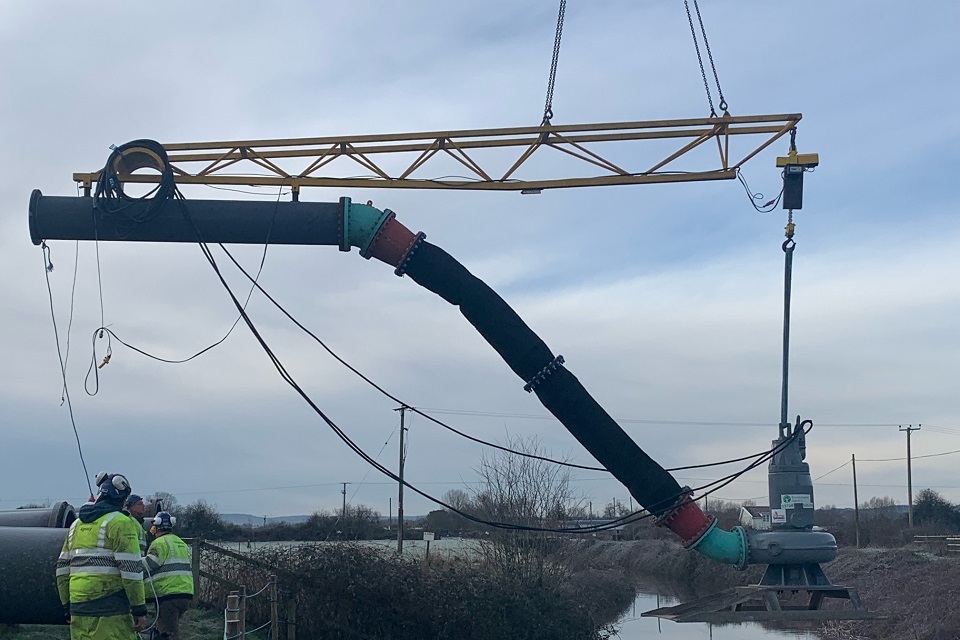 Major incident declared over flood risk in Somerset