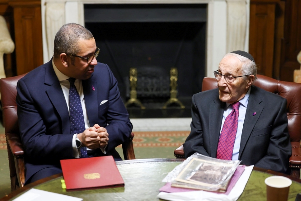 Foreign Secretary leads calls to remember victims of the Holocaust