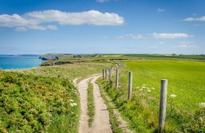 Clifftop Path along the North Coast of Cornwall