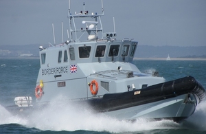 Border Force patrol boat