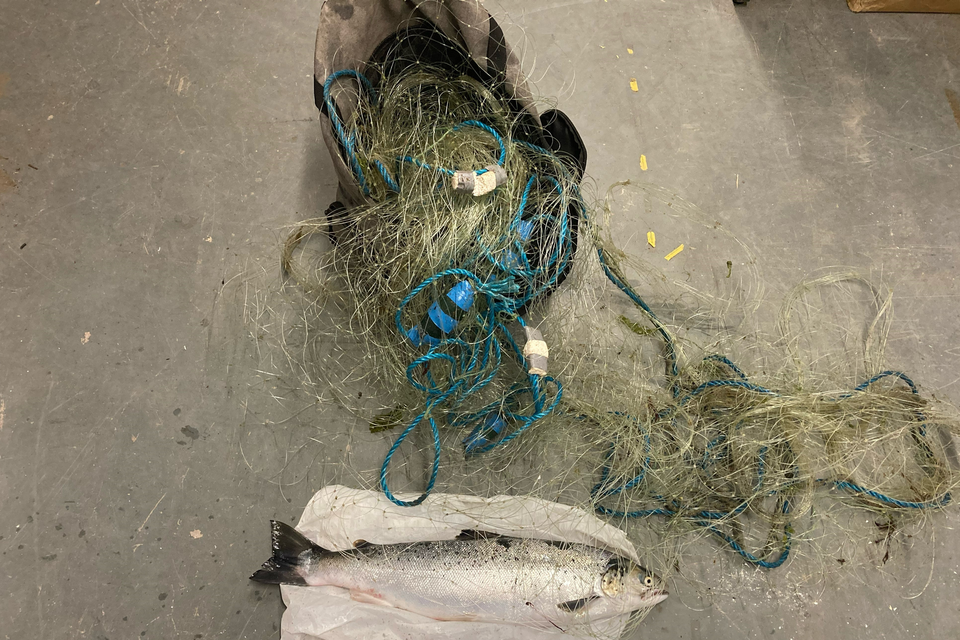 Northumberland man fined for using illegal fish net
