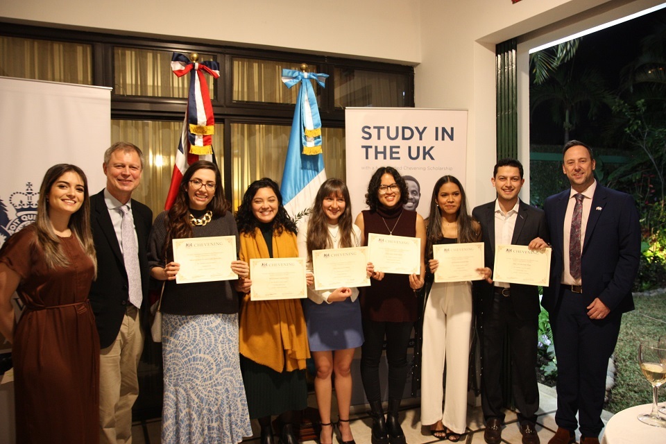 Welcome back for guatemalan chevening scholars