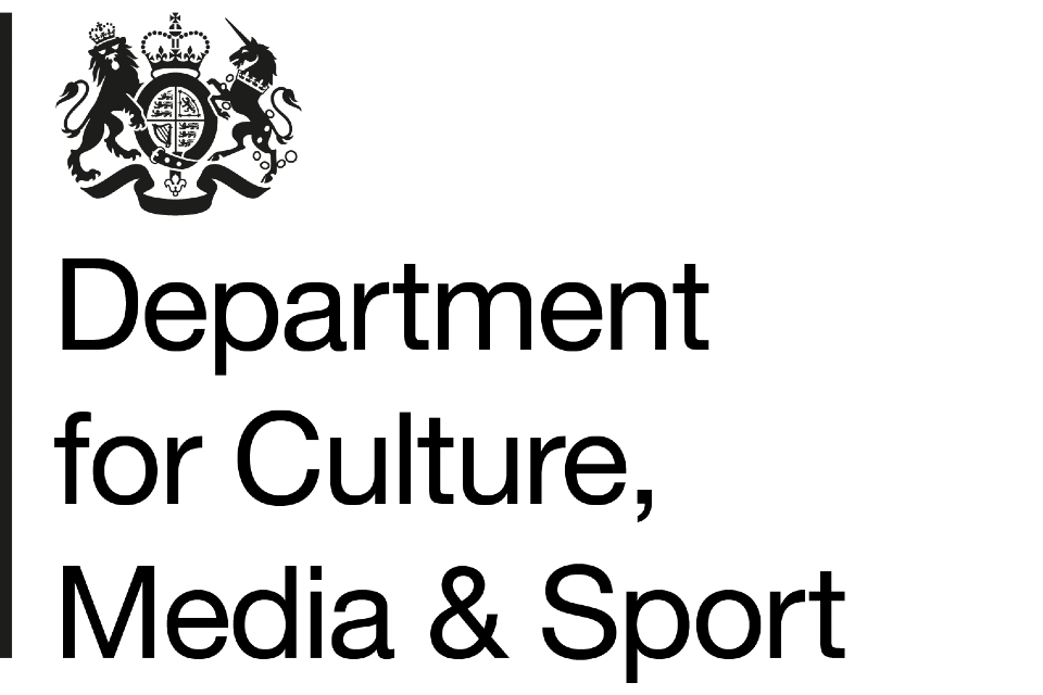 The Department for Culture, Media and Sport logo