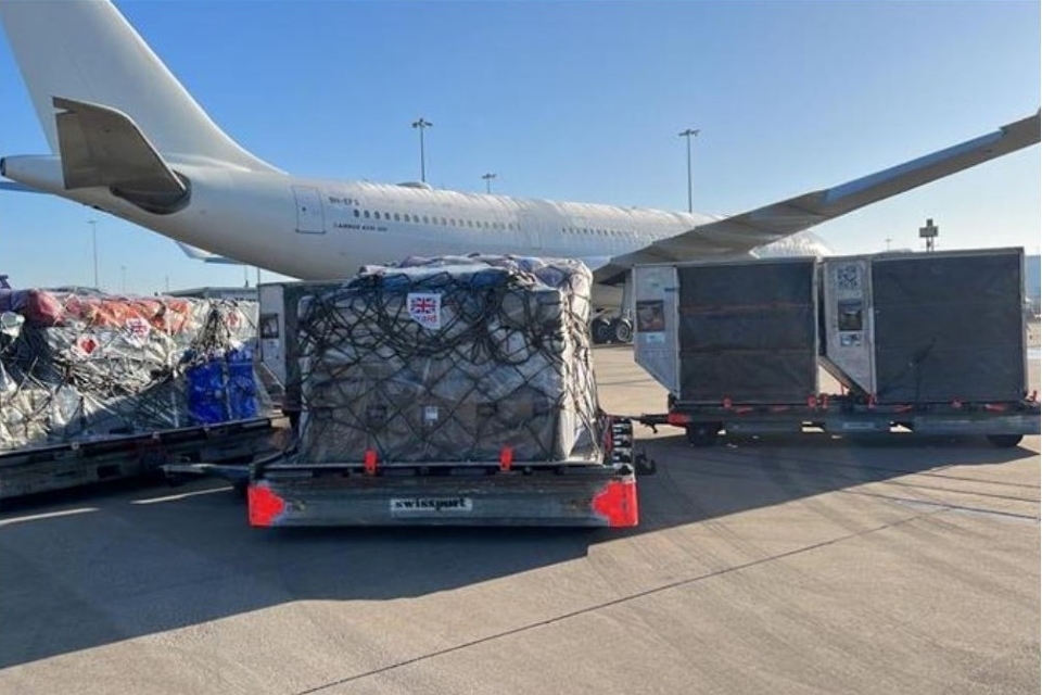 UK responds to Turkey's request for assistance with immediate deployment of search & rescue and medical teams following earthquakes