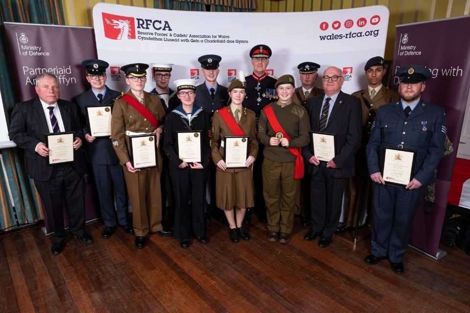Fifteen people recognised by His Majesty’s Lord- Lieutenant of Gwent