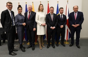 Representatives from Sweden, Iceland, Lithuania, Netherlands, Norway, Denmark, and the UK gathered today to announce the first package of funding from the International Fund for Ukraine.