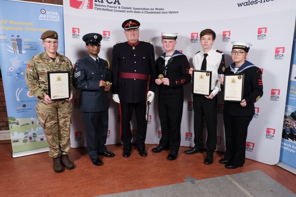 Royal recognition for two young people