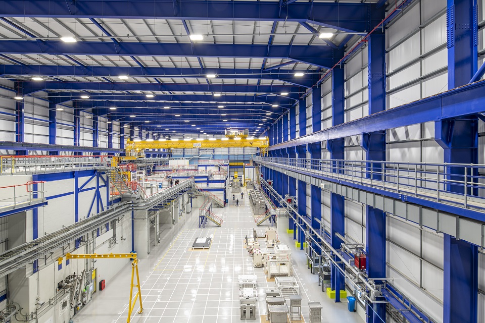 An interior image of the Silo Maintenance Facility