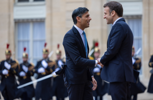 Prime Minister Rishi Sunak and French President Emmanuel Macron