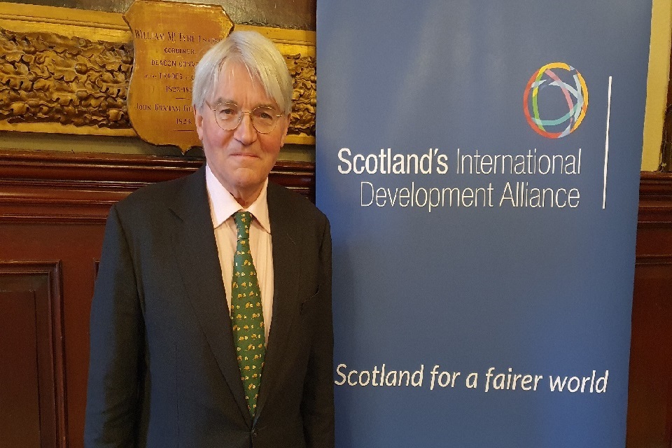 Andrew Mitchell reaffirms the UK's commitment to helping the world's poorest
