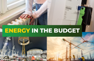 Energy in the budget