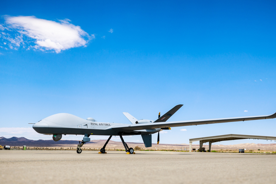 DE&S accept first world class Protector aircraft