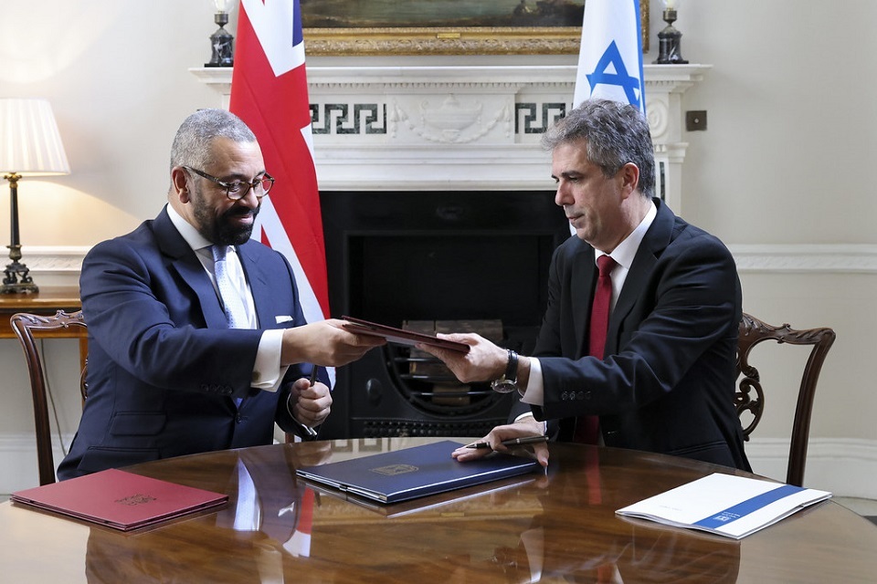 Foreign Secretary's meeting with Israeli Foreign Minister Eli Cohen, March 2023