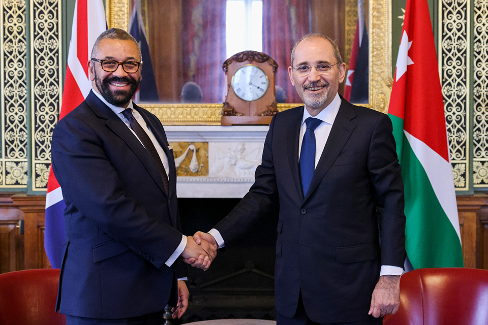 Foreign Secretary's meeting with Jordanian Foreign Minister Ayman Safadi, March 2023