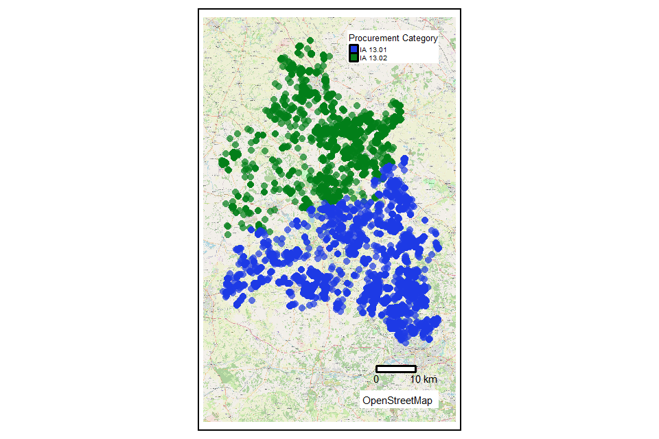 Oxfordshire Public Review outcome intervention area map 