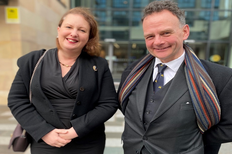 Advocate General hosts Attorney General at Queen Elizabeth House, Edinburgh