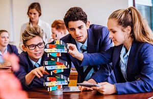 Children learning in the classroom