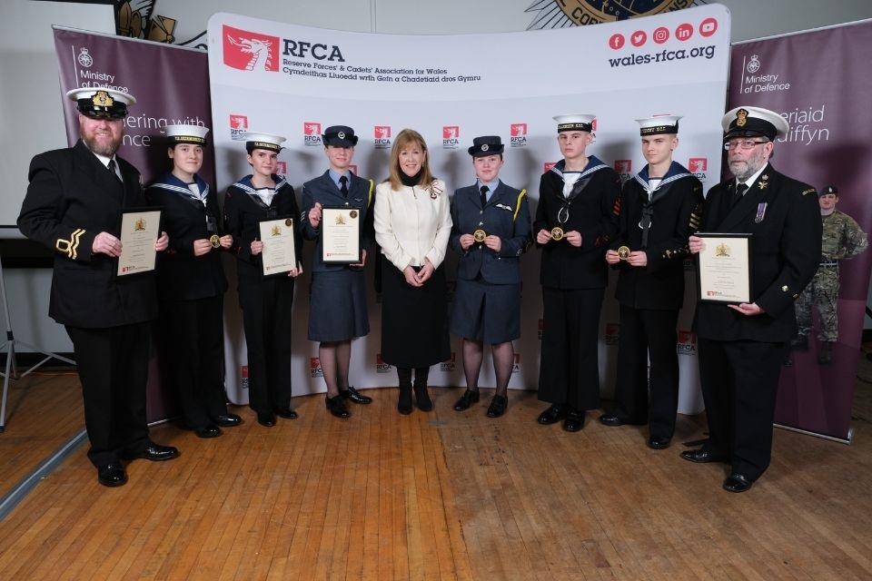 Young people honoured by Lord-Lieutenant of Dyfed