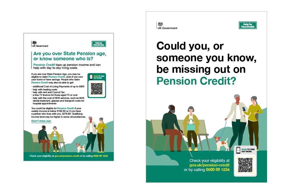 Could you, or someone you know, be missing out on Pension Credit?
