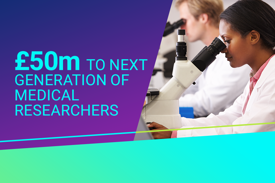 UK’s next generation of medical researchers given funding boost