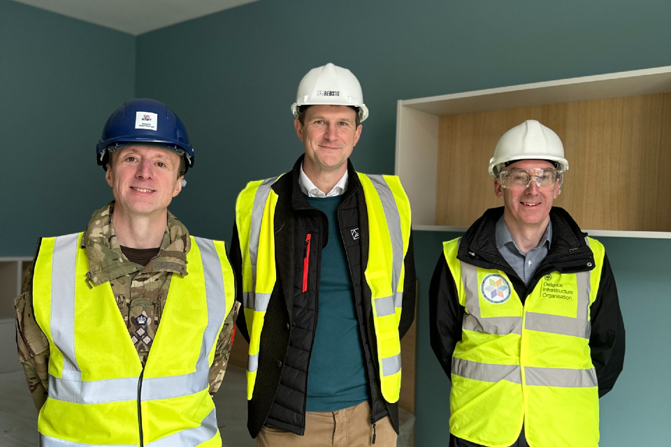 First modules land for Single Living Accommodation at Imjin Barracks