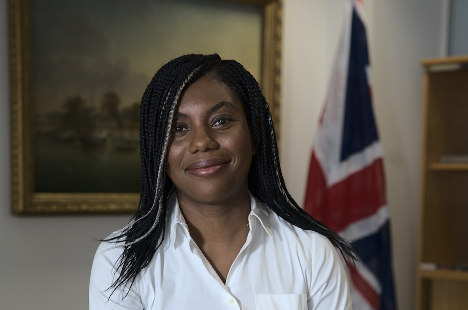 A photograph of The Rt Hon Kemi Badenoch MP, Minister for Women and Equalities