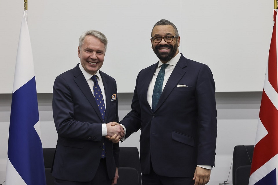 Foreign Secretary welcomes Finland to NATO