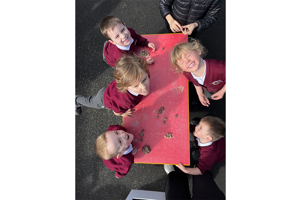 Inventive youngsters at Cosby Primary School