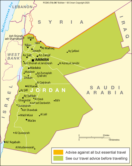 jordan travel restrictions