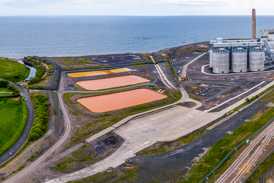 A coastal mine water treatment scheme