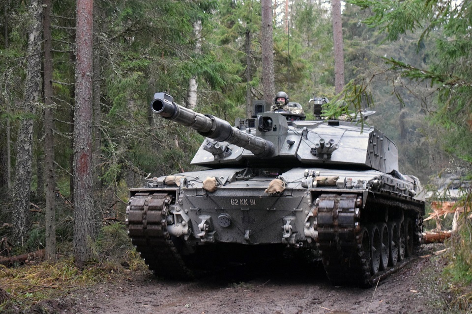 Ukraine's Defence Ministry officially confirms sending of Challenger 2  tanks to Ukraine