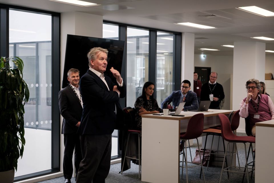 General Hockenhull opens new Strategic Command Innovation Space