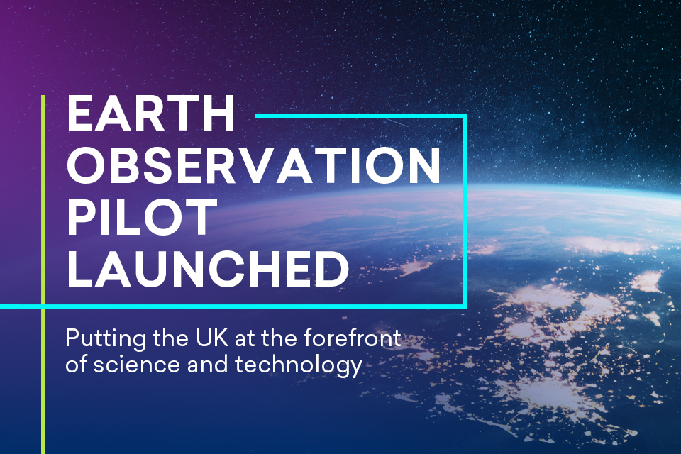 UK to pilot use of innovative EO technology for public services