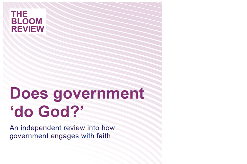 Government needs to better understand faith, independent review claims