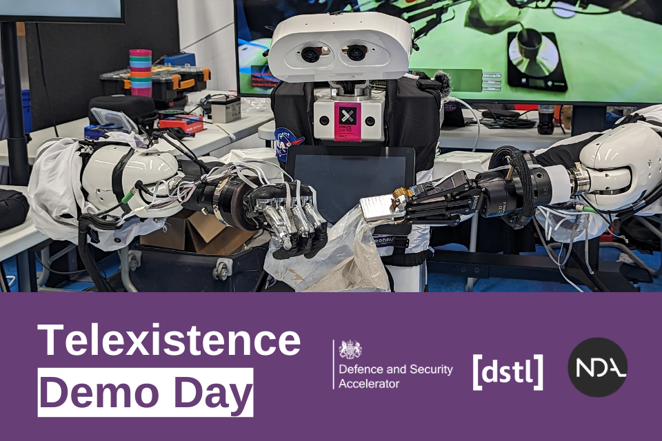 Game changing telexistence technologies showcased at the BattleLab