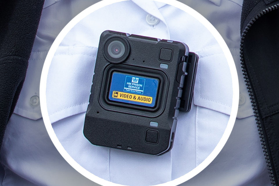 Body-worn video cameras for every prison officer to boost prison safety