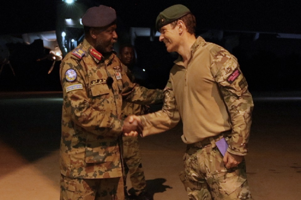 UK hands operations at Wadi Seidna airfield back to Sudanese authorities after successful evacuations